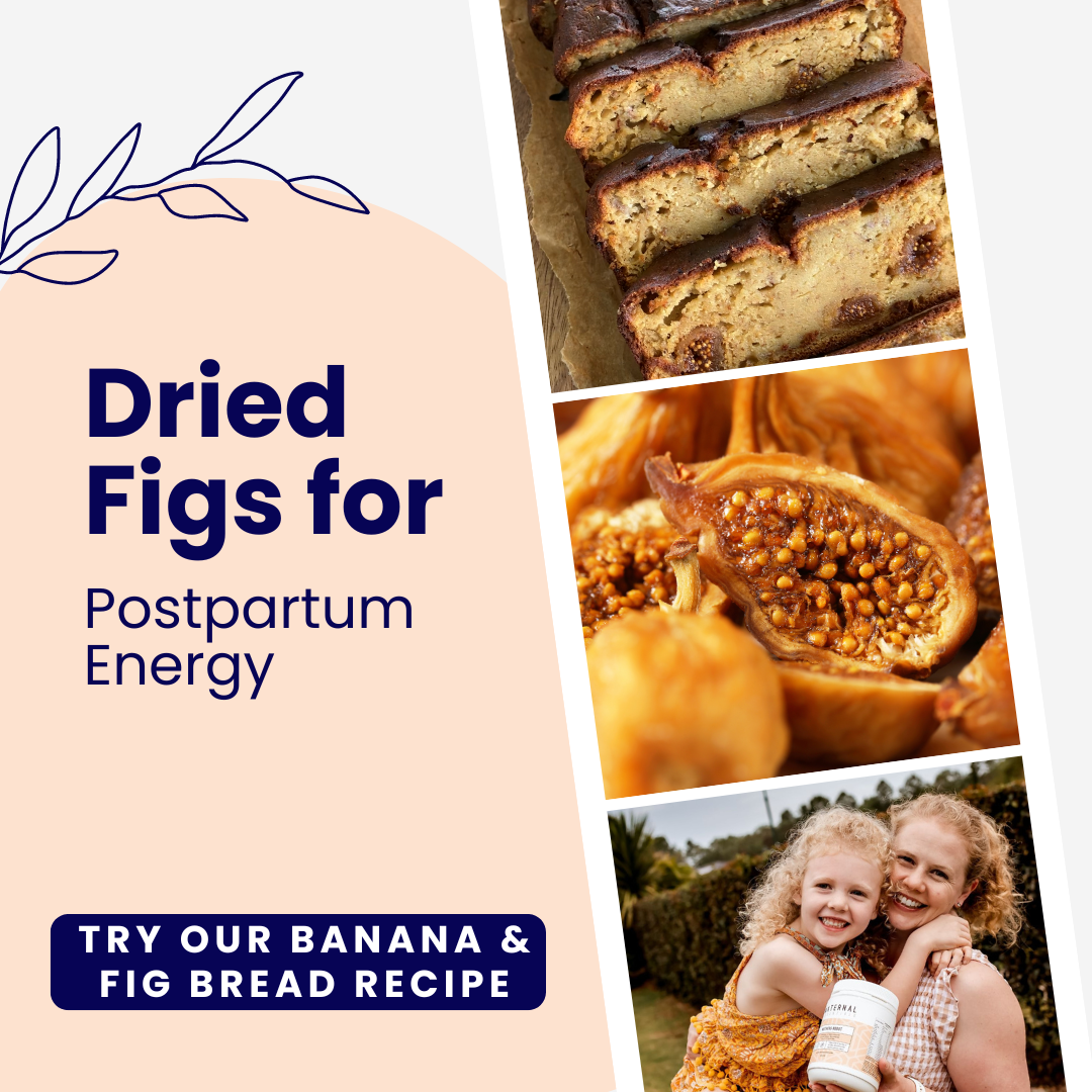 Banana and Fig Bread for Postpartum Recovery