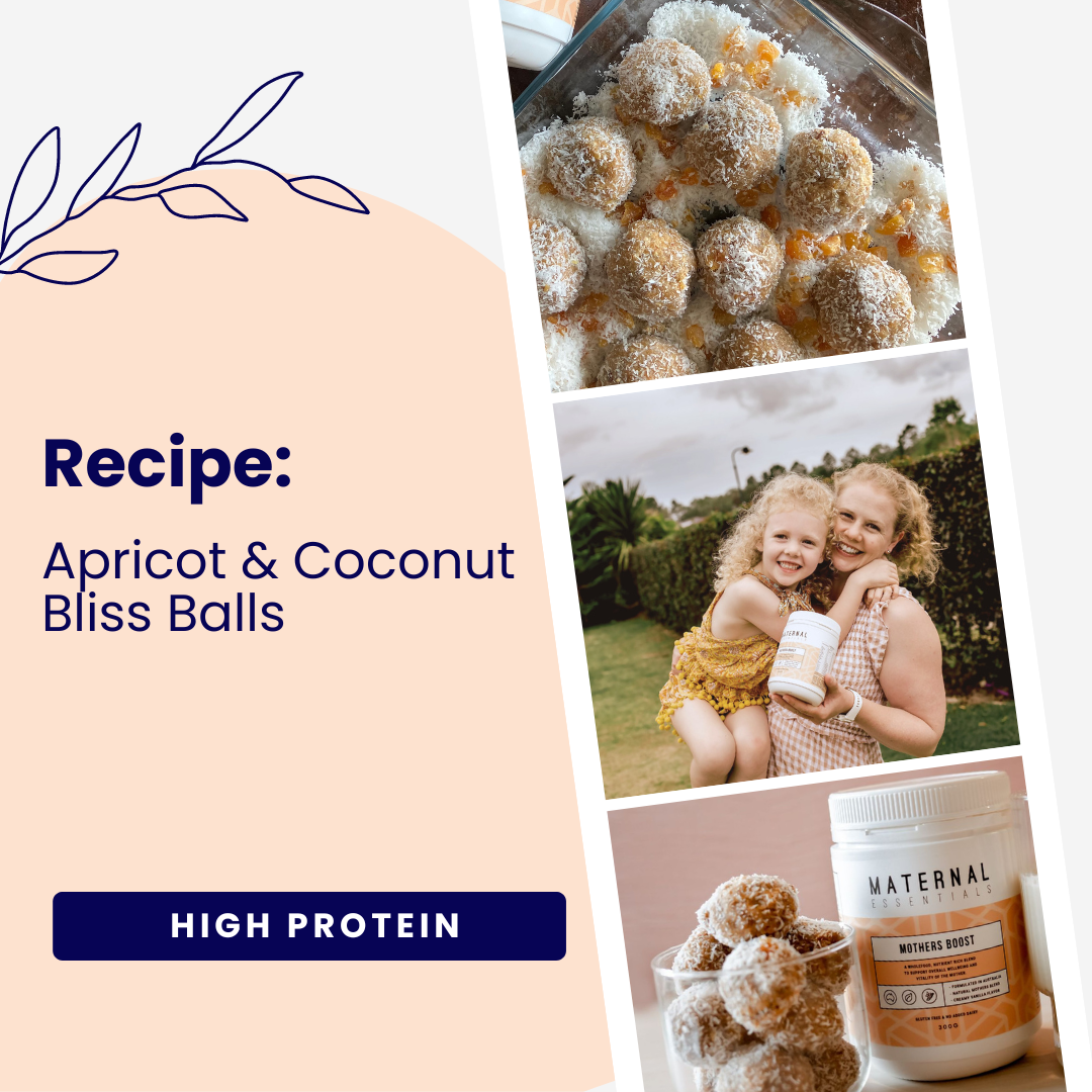 Apricot and Coconut Bliss Balls