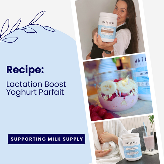 Lactation Boost Yoghurt Parfait