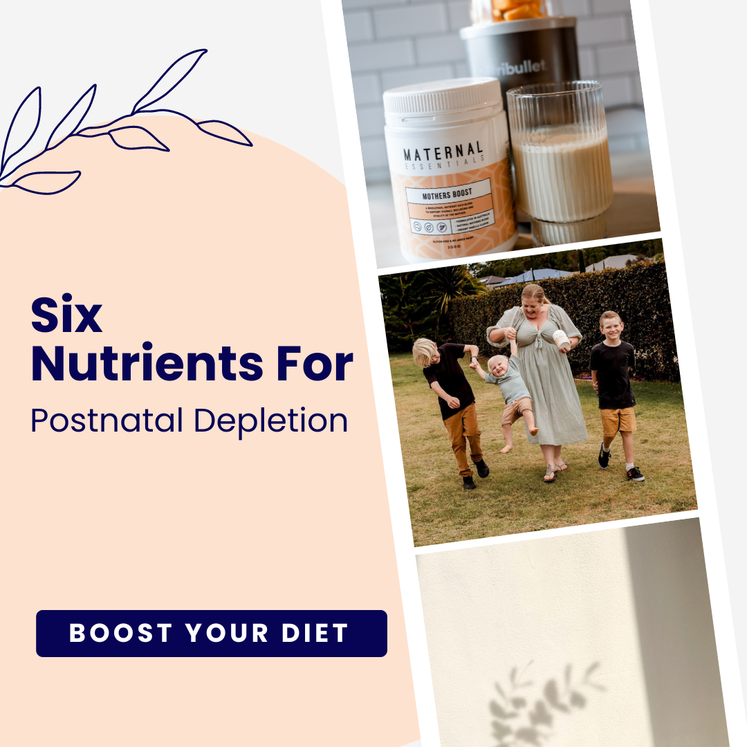 The Six Best Nutrients to Combat Postnatal Depletion