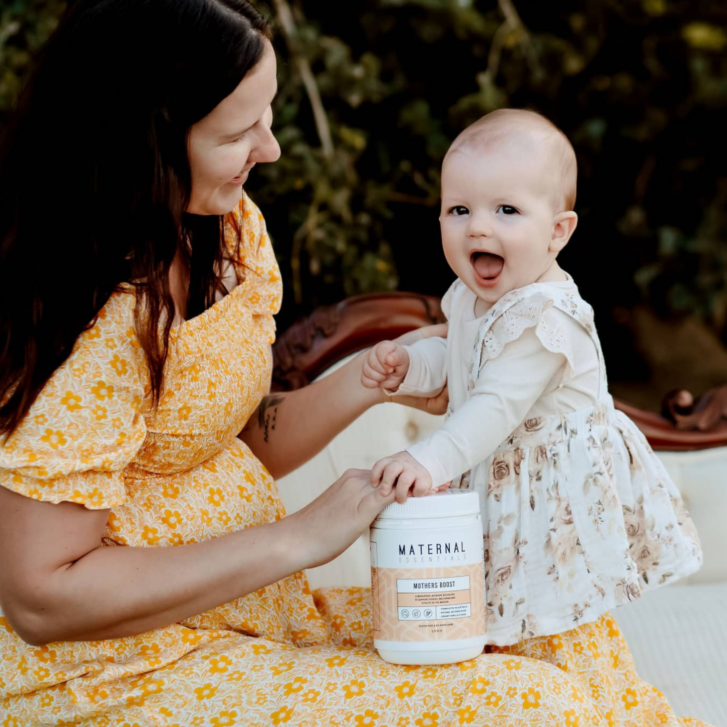 Boost your postpartum energy & supercharge your motherhood journey with Mothers Boost, your new favourite collagen protein for mums. Mothers Boost has been formulated with a blend of nutrients like iron, B12 & iodine and super foods & herbs like ashwagandha, lemon balm, bacopa, maca, goji berry & matcha. Tasty, GF & DF