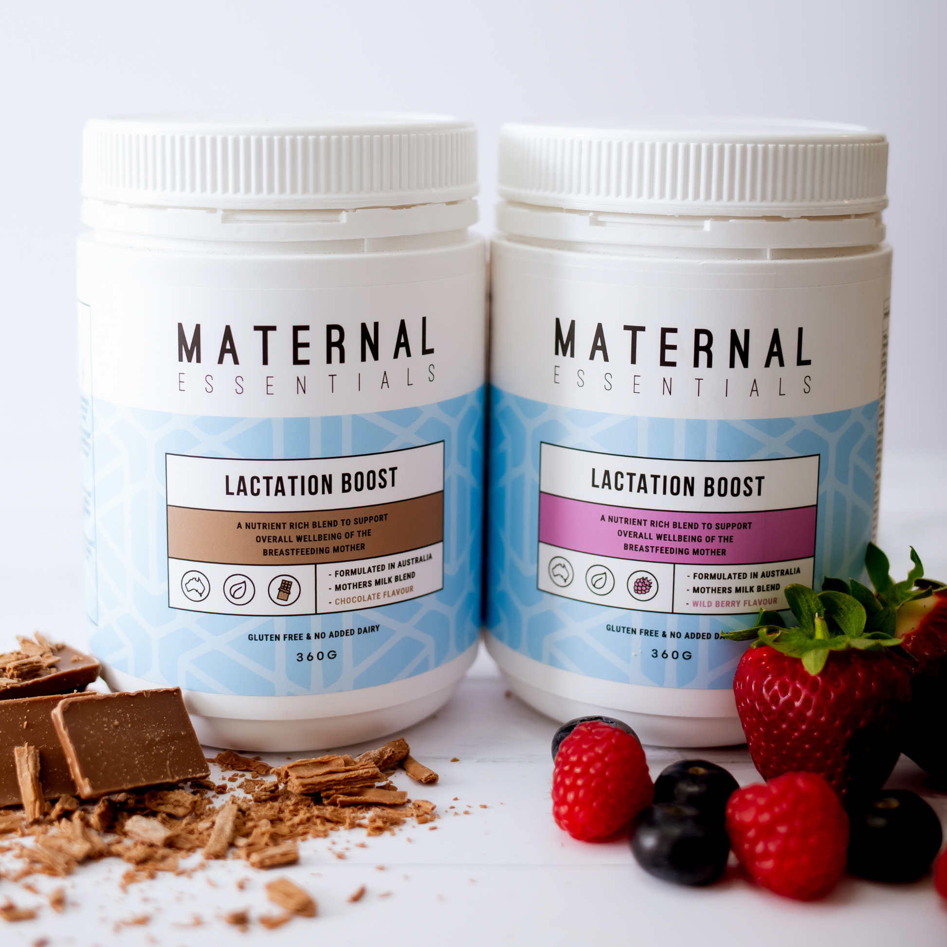Boost your milk supply, energy & postpartum diet with Lactation Boost, a breastfeeding friendly protein powder. Over 12 vitamins & minerals, collagen, lactation superfoods & galactagogues like brewers yeast, fenugreek, brewers yeast & blessed thistle. A deliciously healthy, high protein shake for breastfeeding mums.