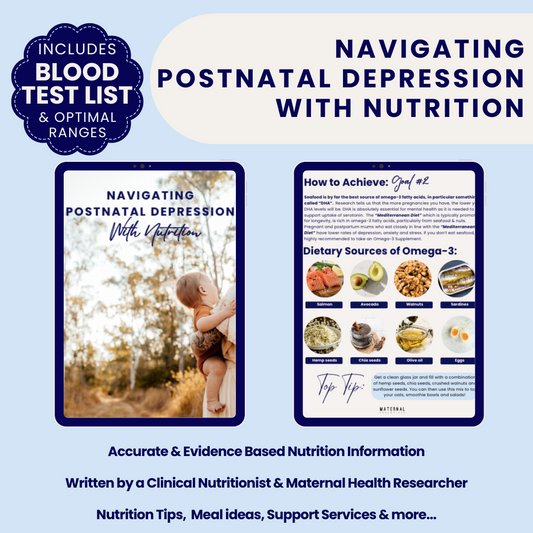 eGuide: Navigating Postnatal Depression with Nutrition