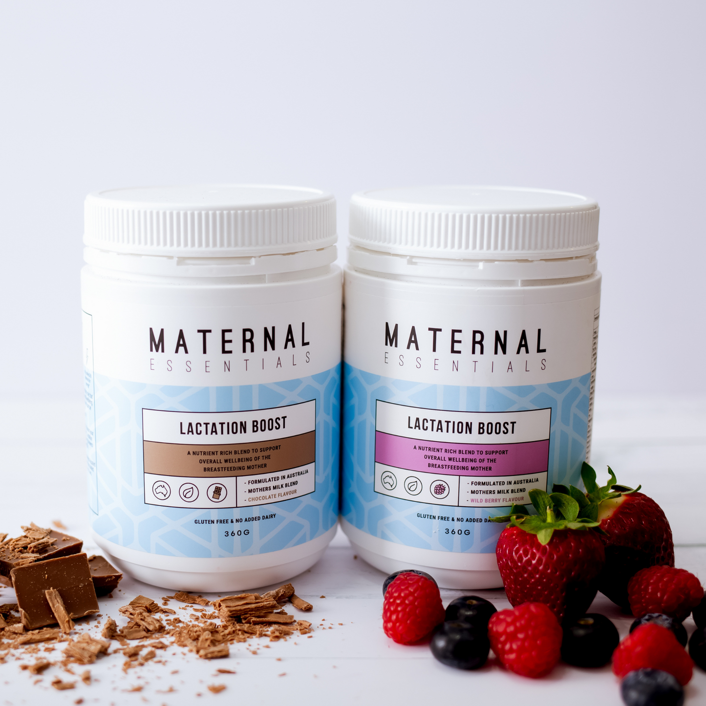 Increase your milk supply & boost your breastfeeding diet Lactation Boost, a breastfeeding friendly protein powder packed with essential vitamins & minerals, lactation superfoods like brewers yeast and herbal galactagogues like fenugreek & blessed thistle. The perfect addition to lactation smoothies for nursing mums.